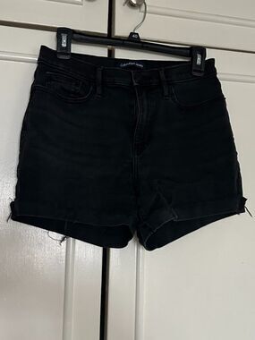 Calvin Klein Black Jean Shorts
